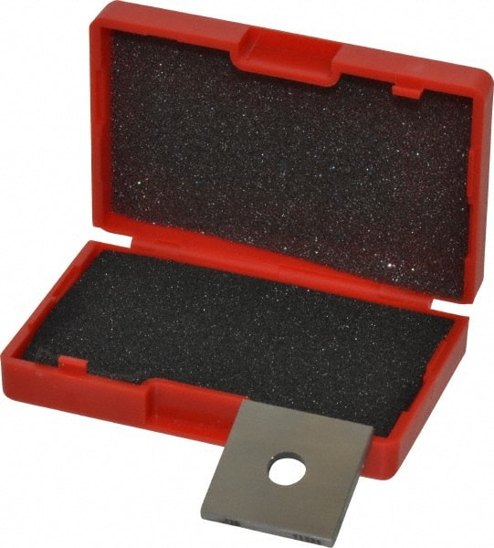 Value Collection - 0.116" Square Steel Gage Block - Accuracy Grade 0, Includes NIST Traceability Certification - Exact Tooling