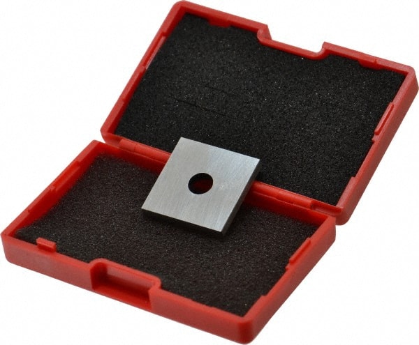 Value Collection - 0.118" Square Steel Gage Block - Accuracy Grade 0, Includes NIST Traceability Certification - Exact Tooling