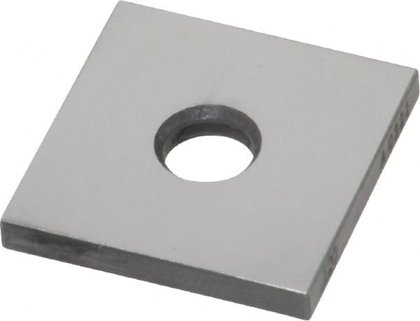Value Collection - 0.12" Square Steel Gage Block - Accuracy Grade 0, Includes NIST Traceability Certification - Exact Tooling