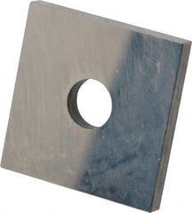 Value Collection - 0.123" Square Steel Gage Block - Accuracy Grade 0, Includes NIST Traceability Certification - Exact Tooling