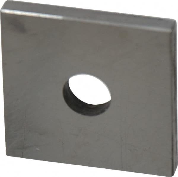 Value Collection - 0.125" Square Steel Gage Block - Accuracy Grade 0, Includes NIST Traceability Certification - Exact Tooling