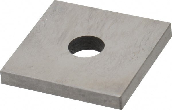 Value Collection - 0.128" Square Steel Gage Block - Accuracy Grade 0, Includes NIST Traceability Certification - Exact Tooling