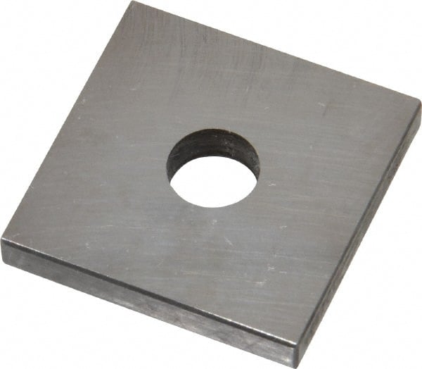 Value Collection - 0.138" Square Steel Gage Block - Accuracy Grade 0, Includes NIST Traceability Certification - Exact Tooling