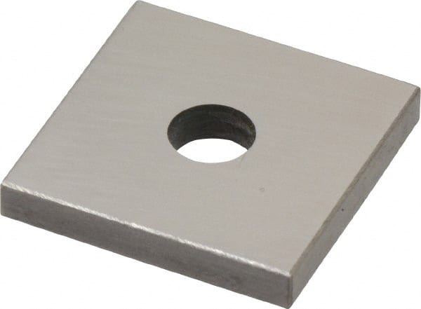 Value Collection - 0.141" Square Steel Gage Block - Accuracy Grade 0, Includes NIST Traceability Certification - Exact Tooling