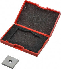 Value Collection - 0.147" Square Steel Gage Block - Accuracy Grade 0, Includes NIST Traceability Certification - Exact Tooling