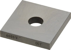 Value Collection - 0.15" Square Steel Gage Block - Accuracy Grade 0, Includes NIST Traceability Certification - Exact Tooling