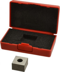 Value Collection - 0.6" Square Steel Gage Block - Accuracy Grade 0, Includes NIST Traceability Certification - Exact Tooling