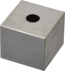 Value Collection - 0.8" Square Steel Gage Block - Accuracy Grade 0, Includes NIST Traceability Certification - Exact Tooling