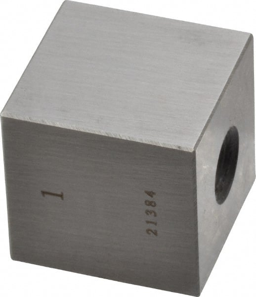 Value Collection - 1" Square Steel Gage Block - Accuracy Grade 0, Includes NIST Traceability Certification - Exact Tooling