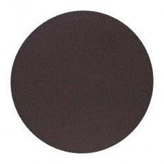 Norton - 20" Diam, 50 Grit Aluminum Oxide Adhesive PSA Disc - Coarse Grade, Brown, X Weighted Backing, Flexible - Exact Tooling