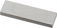 Value Collection - 0.115" Rectangular Steel Gage Block - Accuracy Grade 0, Includes NIST Traceability Certification - Exact Tooling