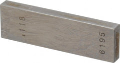 Value Collection - 0.118" Rectangular Steel Gage Block - Accuracy Grade 0, Includes NIST Traceability Certification - Exact Tooling