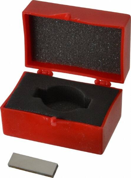 Value Collection - 0.126" Rectangular Steel Gage Block - Accuracy Grade 0, Includes NIST Traceability Certification - Exact Tooling