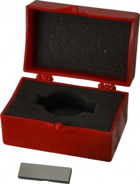 Value Collection - 0.131" Rectangular Steel Gage Block - Accuracy Grade 0, Includes NIST Traceability Certification - Exact Tooling