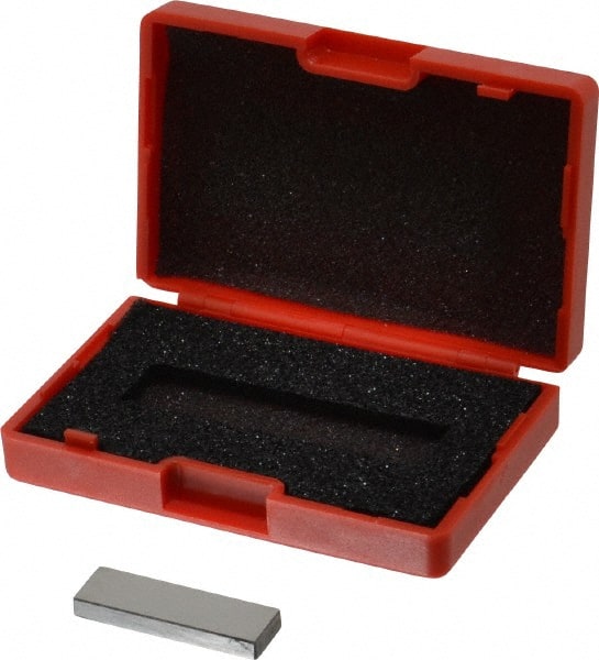Value Collection - 0.138" Rectangular Steel Gage Block - Accuracy Grade 0, Includes NIST Traceability Certification - Exact Tooling