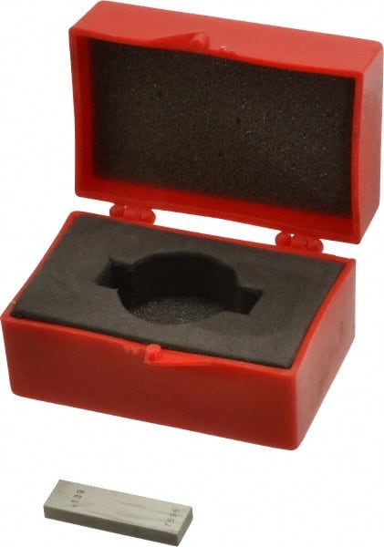 Value Collection - 0.139" Rectangular Steel Gage Block - Accuracy Grade 0, Includes NIST Traceability Certification - Exact Tooling