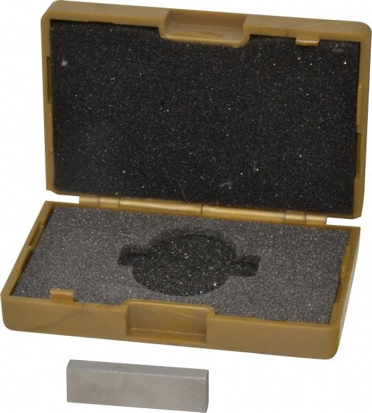 Value Collection - 0.143" Rectangular Steel Gage Block - Accuracy Grade 0, Includes NIST Traceability Certification - Exact Tooling