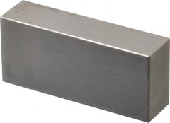 Value Collection - 0.6" Rectangular Steel Gage Block - Accuracy Grade 0, Includes NIST Traceability Certification - Exact Tooling