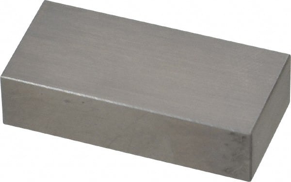 Value Collection - 0.65" Rectangular Steel Gage Block - Accuracy Grade 0, Includes NIST Traceability Certification - Exact Tooling
