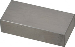 Value Collection - 0.65" Rectangular Steel Gage Block - Accuracy Grade 0, Includes NIST Traceability Certification - Exact Tooling