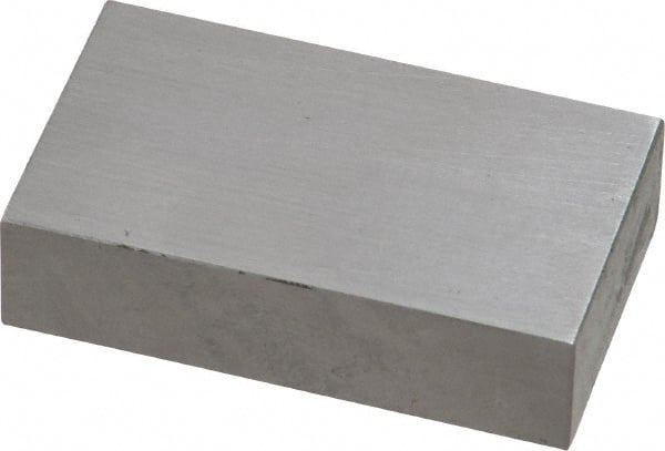 Value Collection - 0.8" Rectangular Steel Gage Block - Accuracy Grade 0, Includes NIST Traceability Certification - Exact Tooling