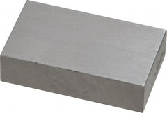 Value Collection - 0.8" Rectangular Steel Gage Block - Accuracy Grade 0, Includes NIST Traceability Certification - Exact Tooling