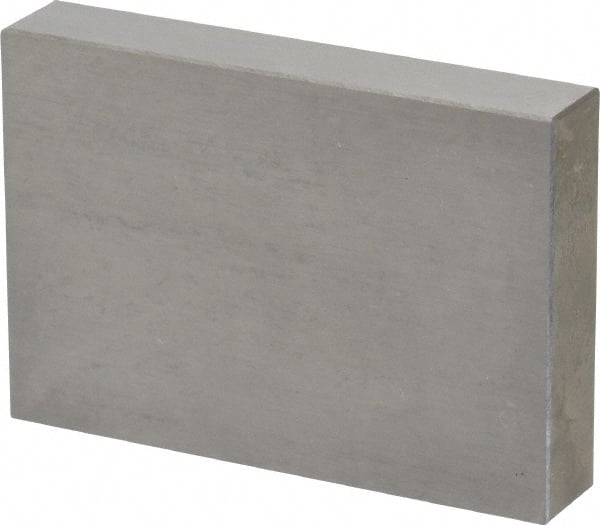 Value Collection - 2" Rectangular Steel Gage Block - Accuracy Grade 0, Includes NIST Traceability Certification - Exact Tooling