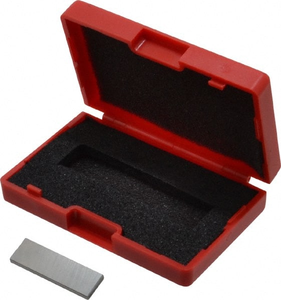Value Collection - 0.1007" Rectangular Steel Gage Block - Accuracy Grade AS-1, Includes NIST Traceability Certification - Exact Tooling
