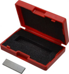 Value Collection - 0.1007" Rectangular Steel Gage Block - Accuracy Grade AS-1, Includes NIST Traceability Certification - Exact Tooling