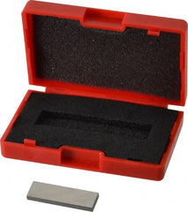 Value Collection - 0.107" Rectangular Steel Gage Block - Accuracy Grade AS-1, Includes NIST Traceability Certification - Exact Tooling