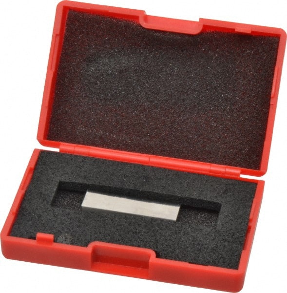 Value Collection - 0.109" Rectangular Steel Gage Block - Accuracy Grade AS-1, Includes NIST Traceability Certification - Exact Tooling