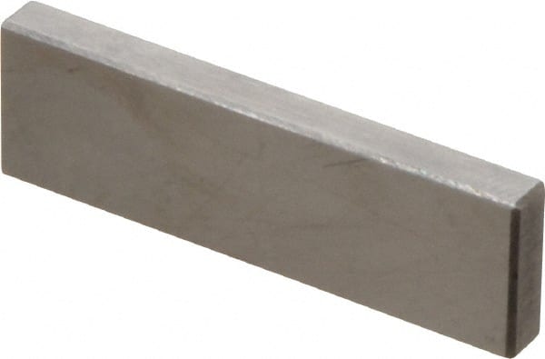 Value Collection - 0.116" Rectangular Steel Gage Block - Accuracy Grade AS-1, Includes NIST Traceability Certification - Exact Tooling