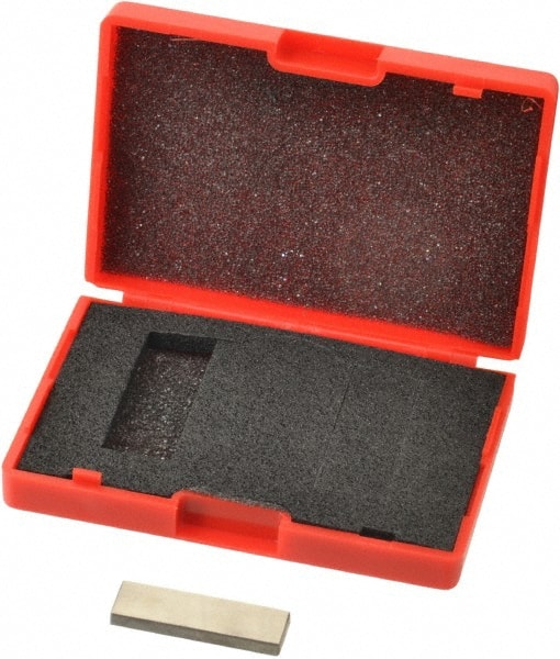 Value Collection - 0.117" Rectangular Steel Gage Block - Accuracy Grade AS-1, Includes NIST Traceability Certification - Exact Tooling