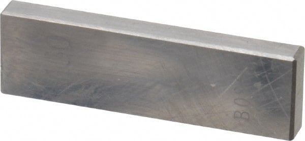Value Collection - 0.13" Rectangular Steel Gage Block - Accuracy Grade AS-1, Includes NIST Traceability Certification - Exact Tooling