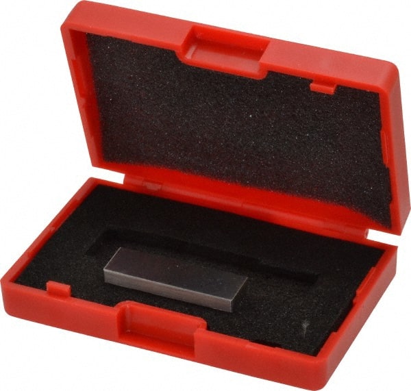 Value Collection - 0.135" Rectangular Steel Gage Block - Accuracy Grade AS-1, Includes NIST Traceability Certification - Exact Tooling