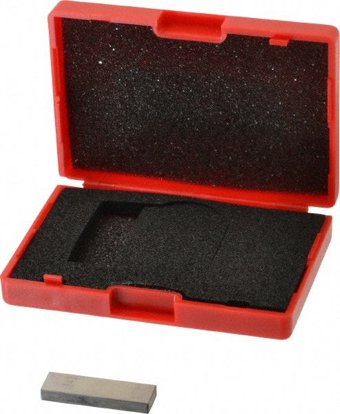 Value Collection - 0.141" Rectangular Steel Gage Block - Accuracy Grade AS-1, Includes NIST Traceability Certification - Exact Tooling