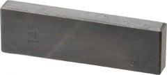 Value Collection - 0.145" Rectangular Steel Gage Block - Accuracy Grade AS-1, Includes NIST Traceability Certification - Exact Tooling