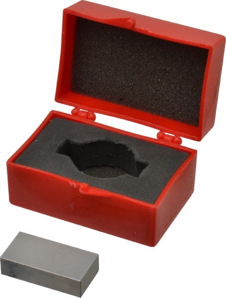 Value Collection - 0.7" Rectangular Steel Gage Block - Accuracy Grade AS-1, Includes NIST Traceability Certification - Exact Tooling