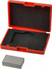 Value Collection - 0.8" Rectangular Steel Gage Block - Accuracy Grade AS-1, Includes NIST Traceability Certification - Exact Tooling