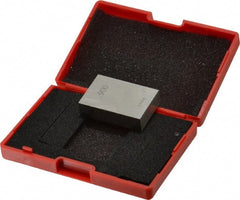 Value Collection - 0.9" Rectangular Steel Gage Block - Accuracy Grade AS-1, Includes NIST Traceability Certification - Exact Tooling