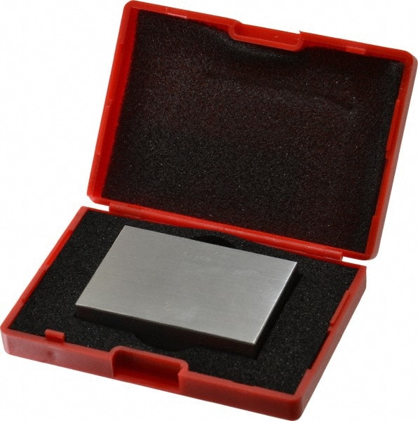 Value Collection - 2" Rectangular Steel Gage Block - Accuracy Grade AS-1, Includes NIST Traceability Certification - Exact Tooling