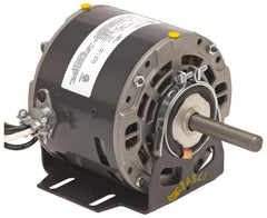 US Motors - 1/20 hp, ODP Enclosure, Auto Thermal Protection, 1,100 RPM, 208-230 Volt, 60 Hz, Industrial Electric AC/DC Motor - Size 42 Frame, Bracket Mount, 3 Speed, SAB Bearings, 0.55 Full Load Amps, A Class Insulation, CW Lead End - Exact Tooling
