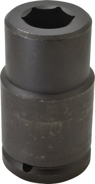 Proto - 1-1/2" Drive 1-1/2" Deep Impact Socket - 6 Points, 5-3/4" OAL - Exact Tooling