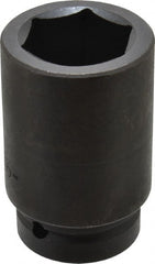 Proto - 1" Drive 1-11/16" Deep Impact Socket - 6 Points, 4" OAL - Exact Tooling