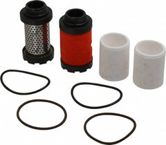 Allegro - Filter Kit - Gray, For SAR Systems, Compatible with 2 & 5-Worker Filter Panel - Exact Tooling