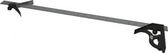 Starrett - 3 Piece, 24" Combination Square Set - 1/16, 1/32, 1/64 & 1/8" (4R) Graduation, Steel Blade, Cast Iron Center & Square Head - Exact Tooling