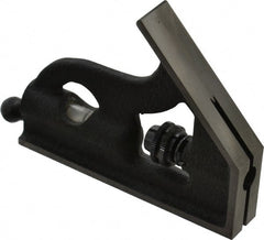 Starrett - 6 Inch Long Blade, Square Head - Black Wrinkle, Coated Cast Iron - Exact Tooling