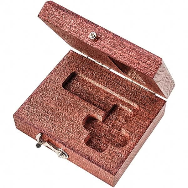 Starrett - Square Accessories Type: Wood Case For Use With: 1-1/2" 20 Master Precision Square - Exact Tooling