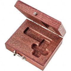 Starrett - Square Accessories Type: Wood Case For Use With: 1-1/2" 20 Master Precision Square - Exact Tooling