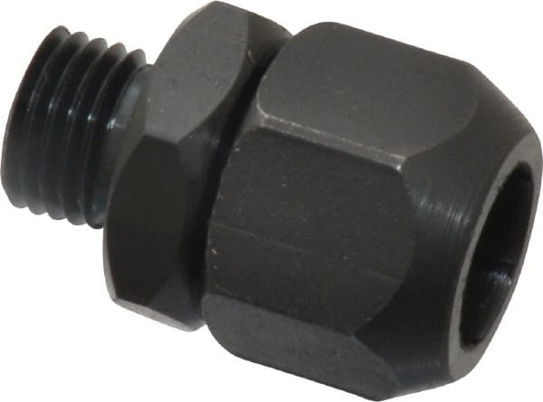 Starrett - 3/8-24 Inch Thread, 9/32 Inch Thread Length, Drop Indicator Split Collet - For Use with AGD Indicators - Exact Tooling